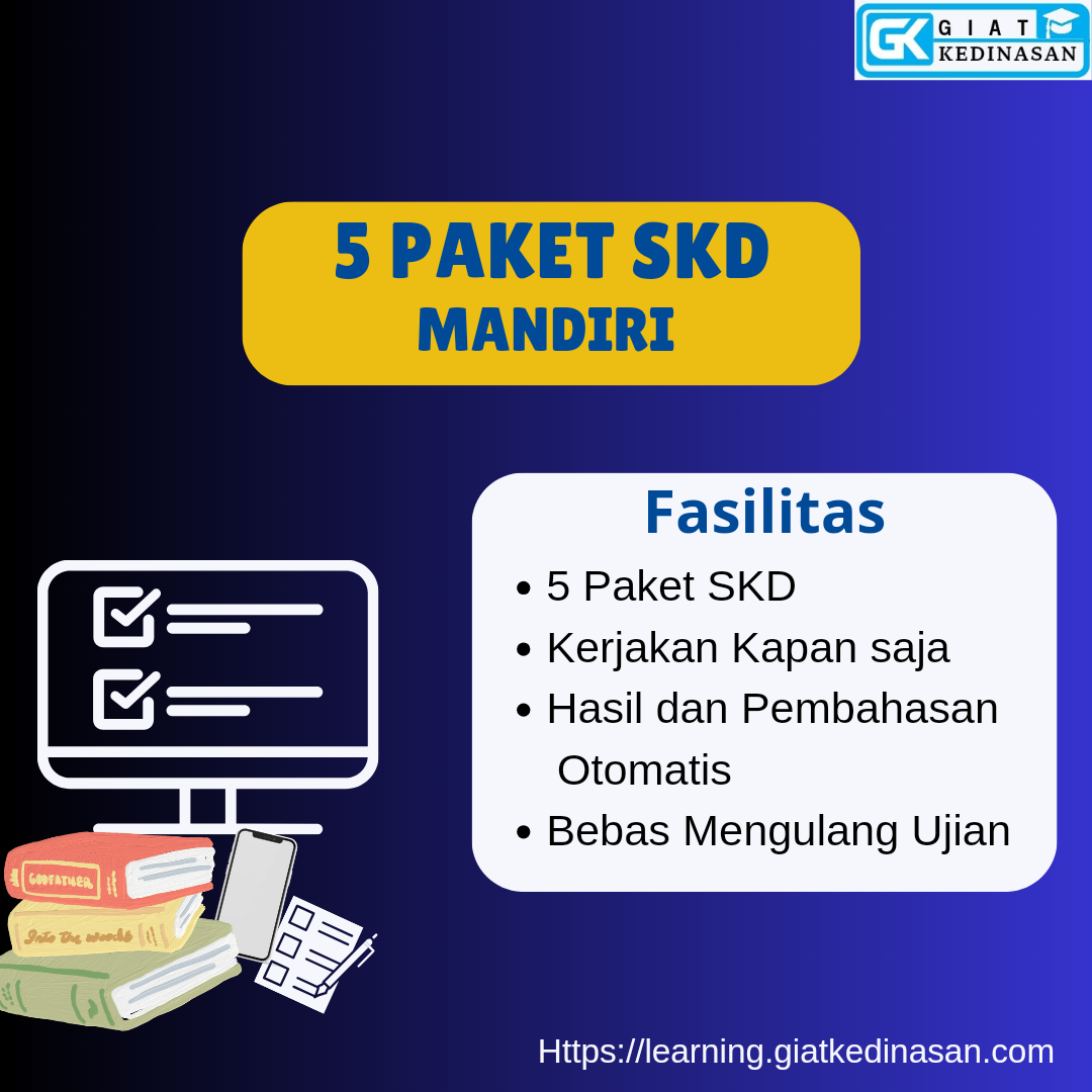 Paket try out skd e learning giat kedinasan